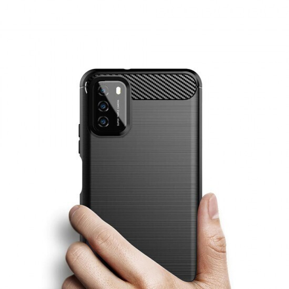 Противоударный чехол для Xiaomi Poco M3, 009508 Черный