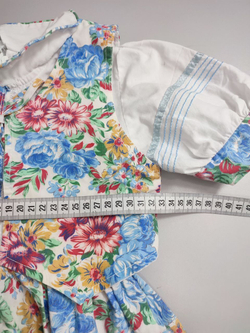 Платье с принтом на 6-7 лет