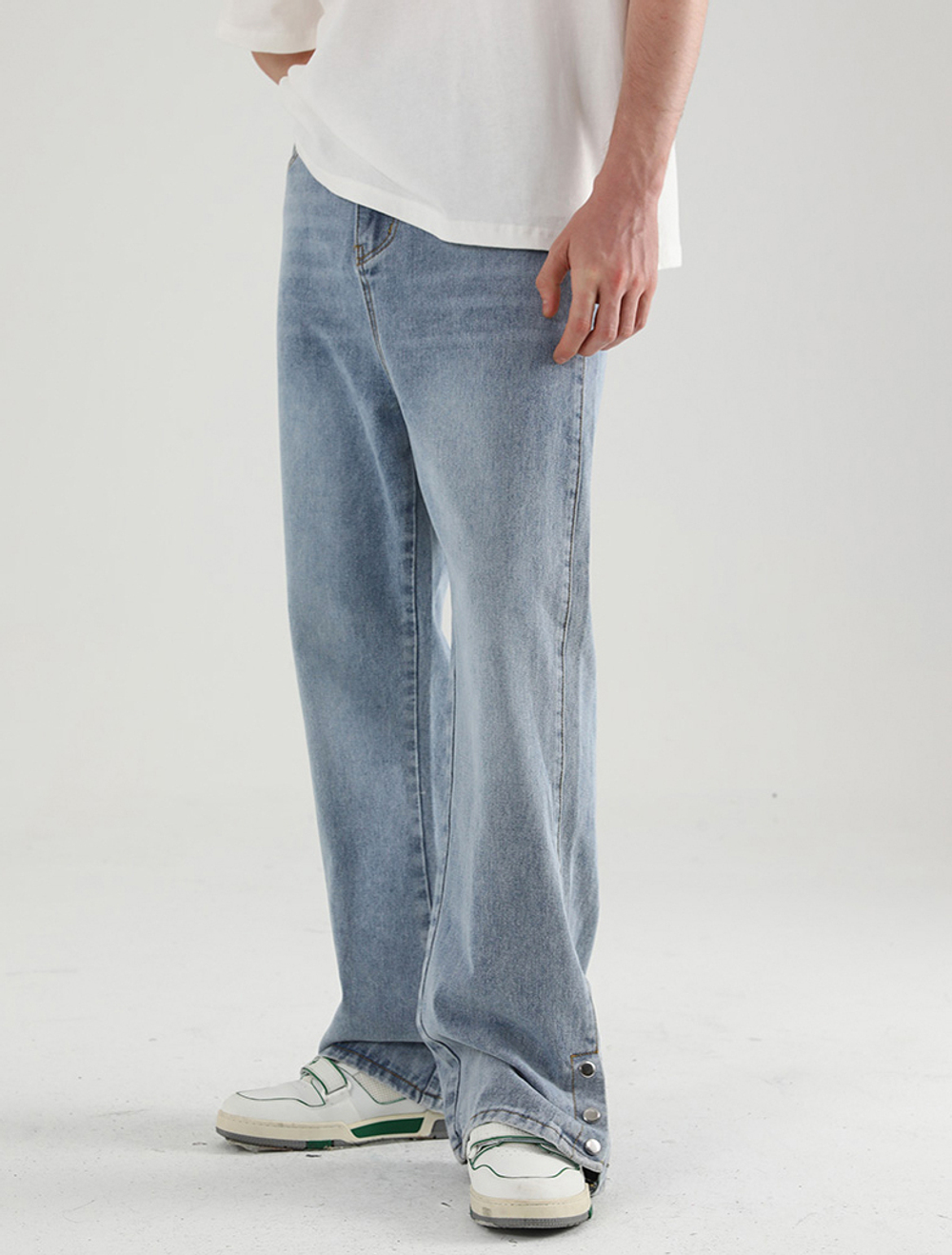 [FROM MOSCOW] Джинсы HARSHandCRUEL "Bottom Buttons" Straight fit Jeans