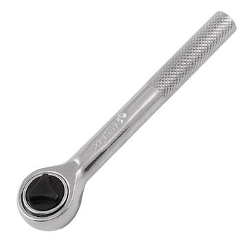 Ключ-трещотка SPARTA 1/4 CrV, с переключателем// 140205