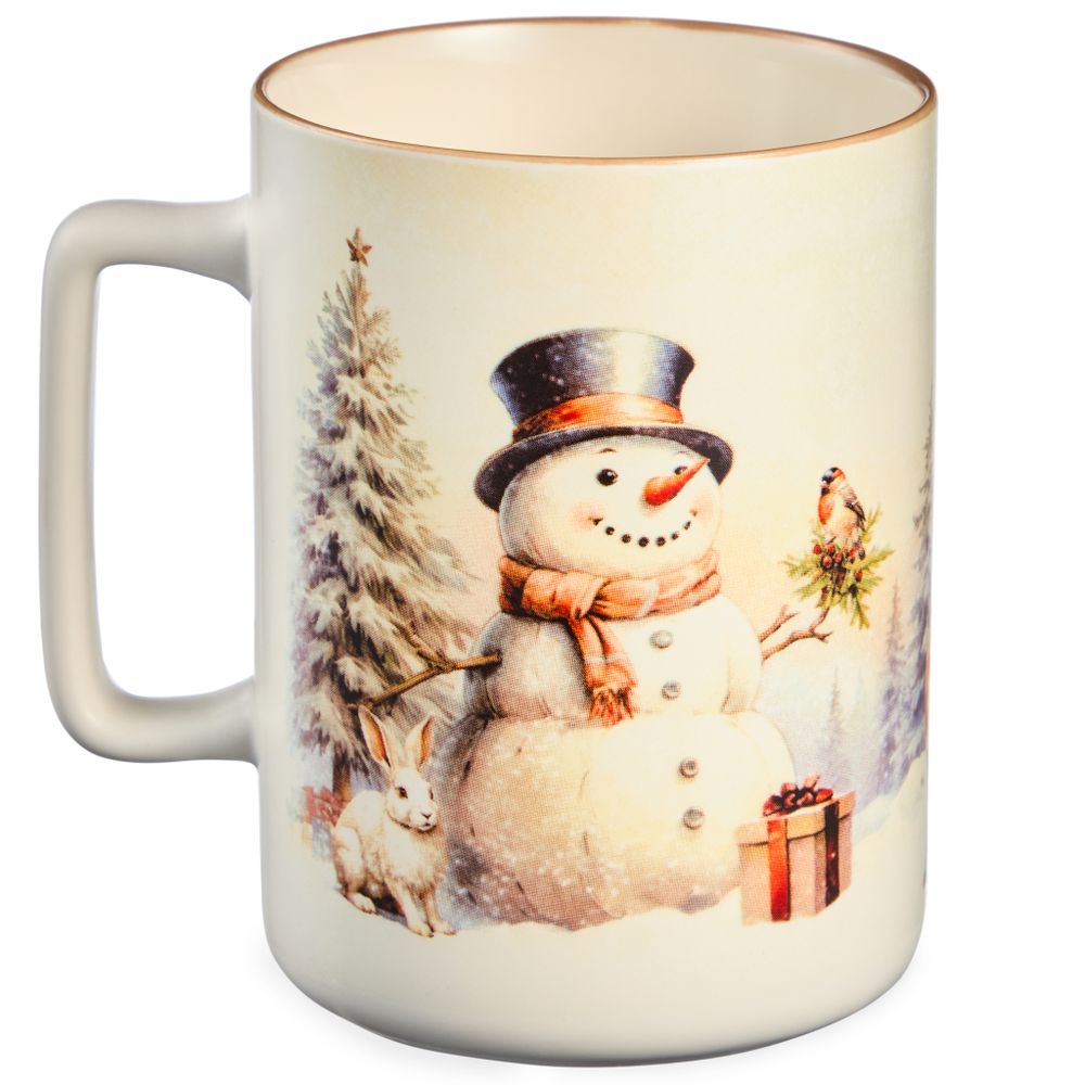 КРУЖКА LEFARD "ВРЕМЯ ПОДАРКОВ И СЮРПРИЗОВ" 400МЛ