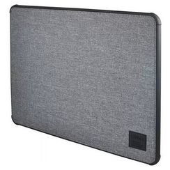 Чехол Uniq DFender Sleeve Kanvas (DFENDER(13MBP)-GREY) для MacBook Air 13" (2018-2020)/Pro 13" (2016-2020) серый