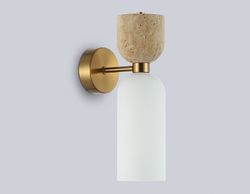 Ambrella Настенный светильник с травертином Ceramo Modern LH53327