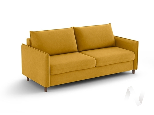 Диван прямой Софит БД ППУ (велюр Modus 12 золотистый)