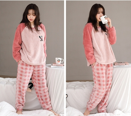 Пижама плюшевая (Pink)