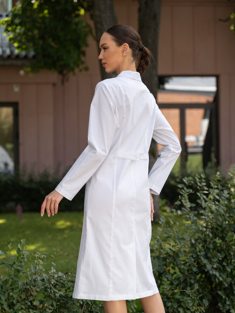 Халат медицинский женский | Х-206 кб клеон премиум