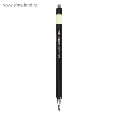 Карандаш цанговый 2.0 мм Koh-I-Noor 5900N Versatil, металл/пластик, черный корпус