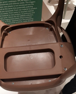 Кресло пластиковое Scab Design Hug Go Green, тортора