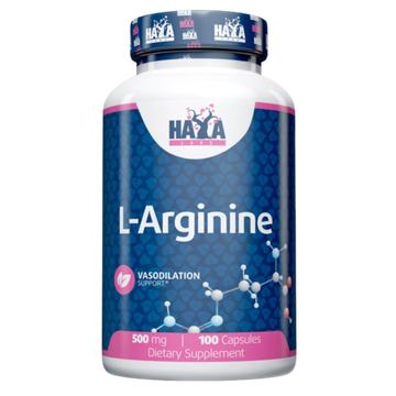 HaYa Labs L-Аргинин ( L-Arginine ) 500 mg 100 caps