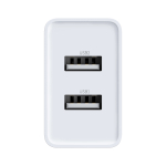 Зарядное устройство + Кабель Baseus Speed Mini Dual U Travel Charger 10.5W Charging Sets - White