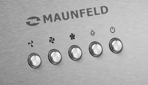 Вытяжка Maunfeld TRAPEZE 602M нержавеющая сталь