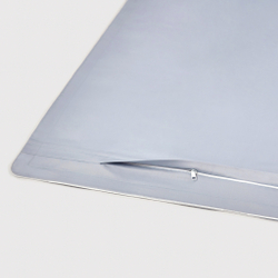 Постельное белье 2 спальное евро Сlaire&Caroll Lune+ серое с белым кантом