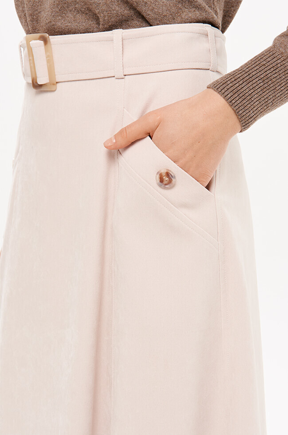 4900 Юбка женская (кремовый)