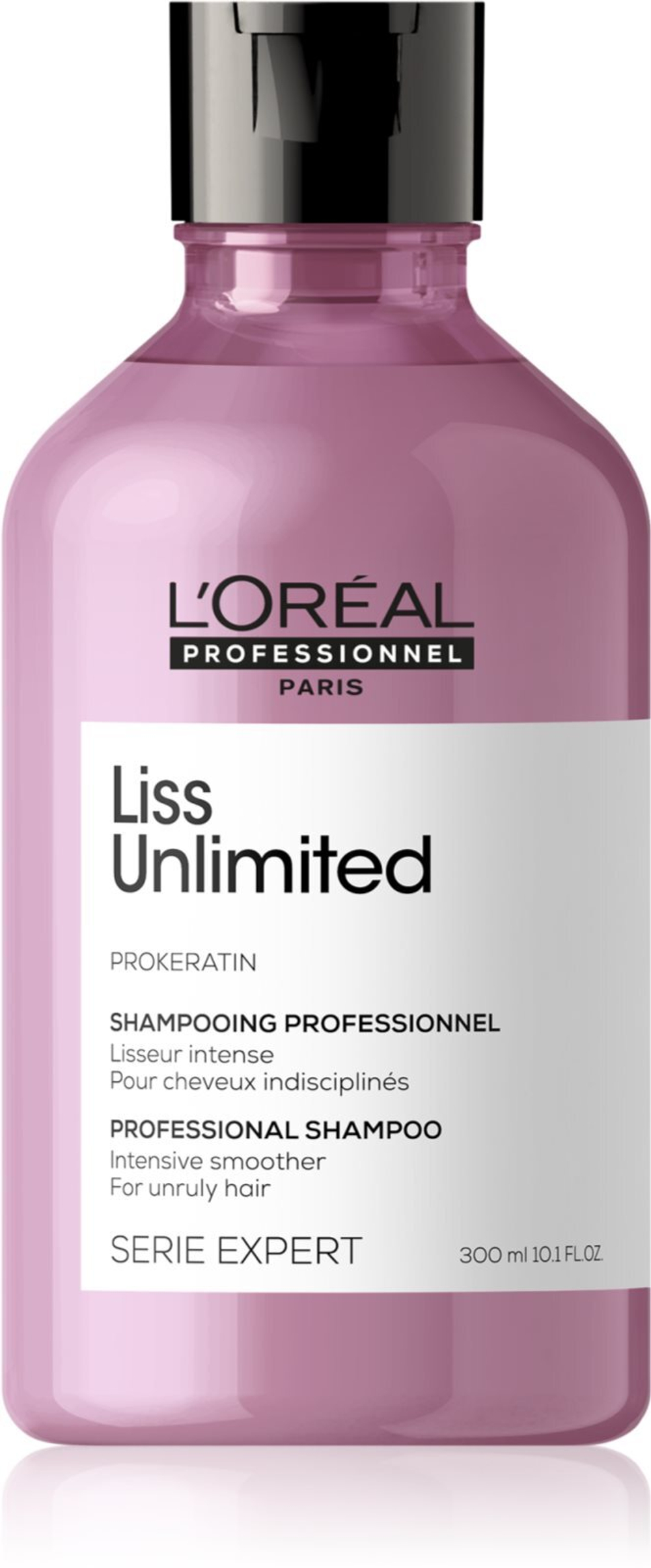 L’Oreal Professionnel Serie Expert Liss Unlimited - Увлажняющий шампунь для трудно поддающихся укладке волос /   300  ml  / GTIN 3474636974405