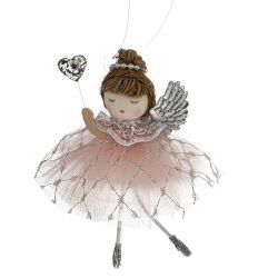 GAEM Изделие декоративное подвесное "Ангел", L7 W3 H15 см, 4в.
