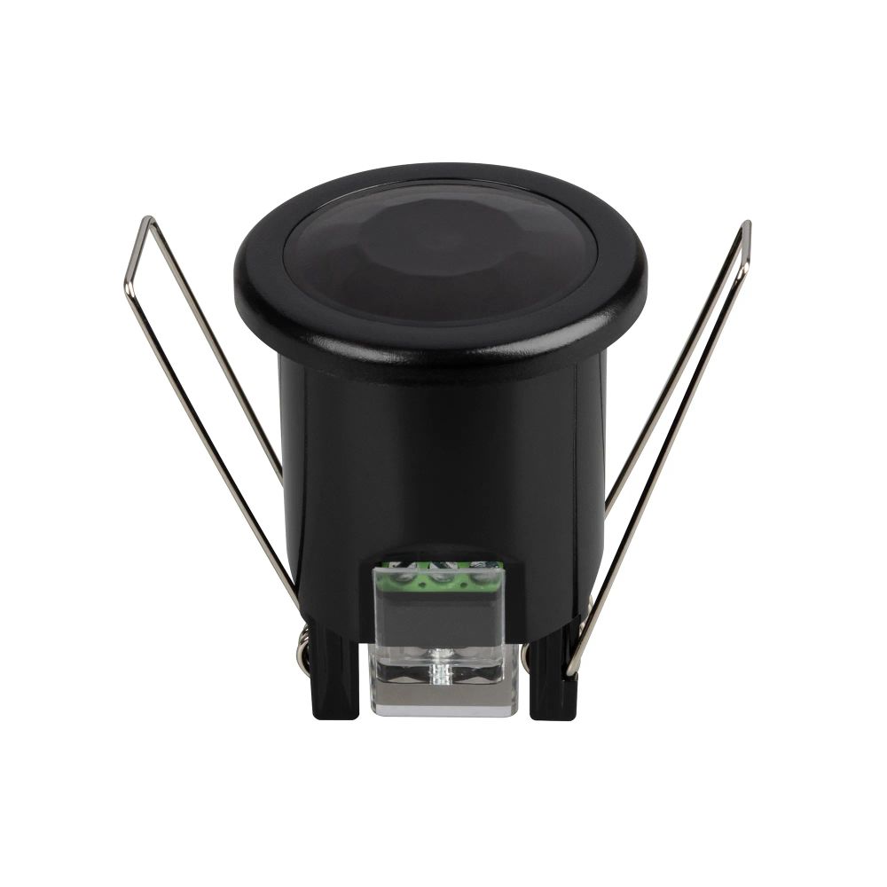 Датчик движения NAVE-PIR-BUILT-R50-400W-BK (230V, 1.7A, MINI, IP20) (Arlight, Пластик, 5 лет) 054730(1)