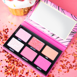 Rude Cosmetics EDM Collection - Палетка теней для век оттенок Trap, 6 g