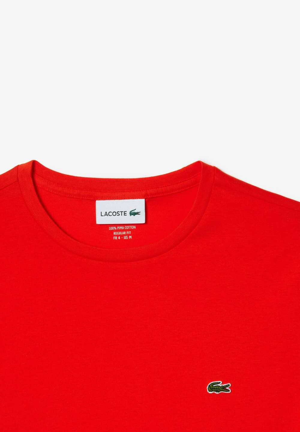 Lacoste Базовая футболка - Оранжевый (LA222P01Z-H17)