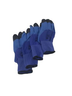 Набор сверхпрочных перчаток с вспененным латексным покрытием 2 пары