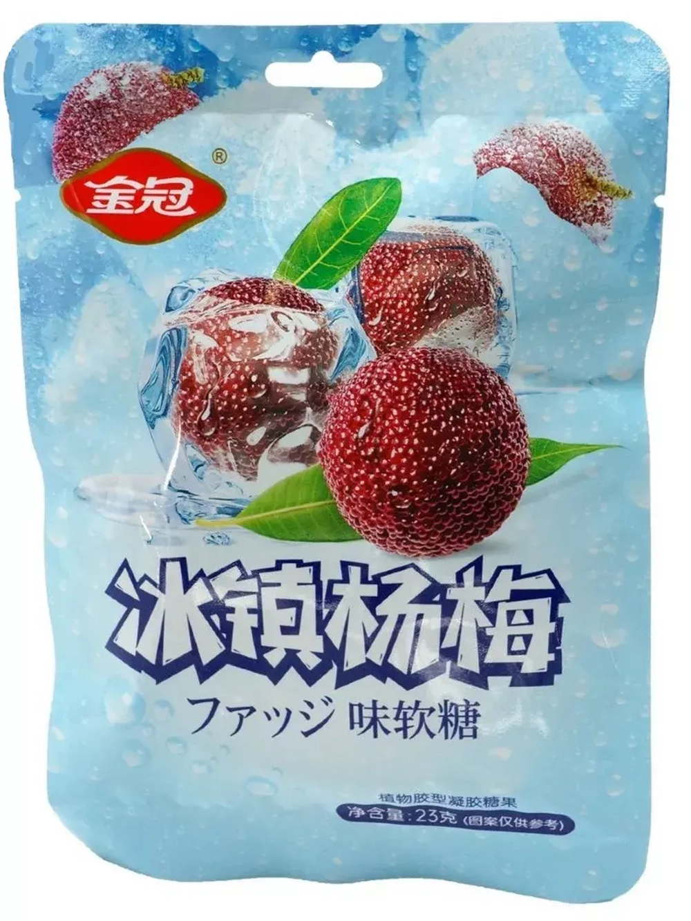 Жевательный мармелад со вкусом Байберри 23 г * 20 шт блок