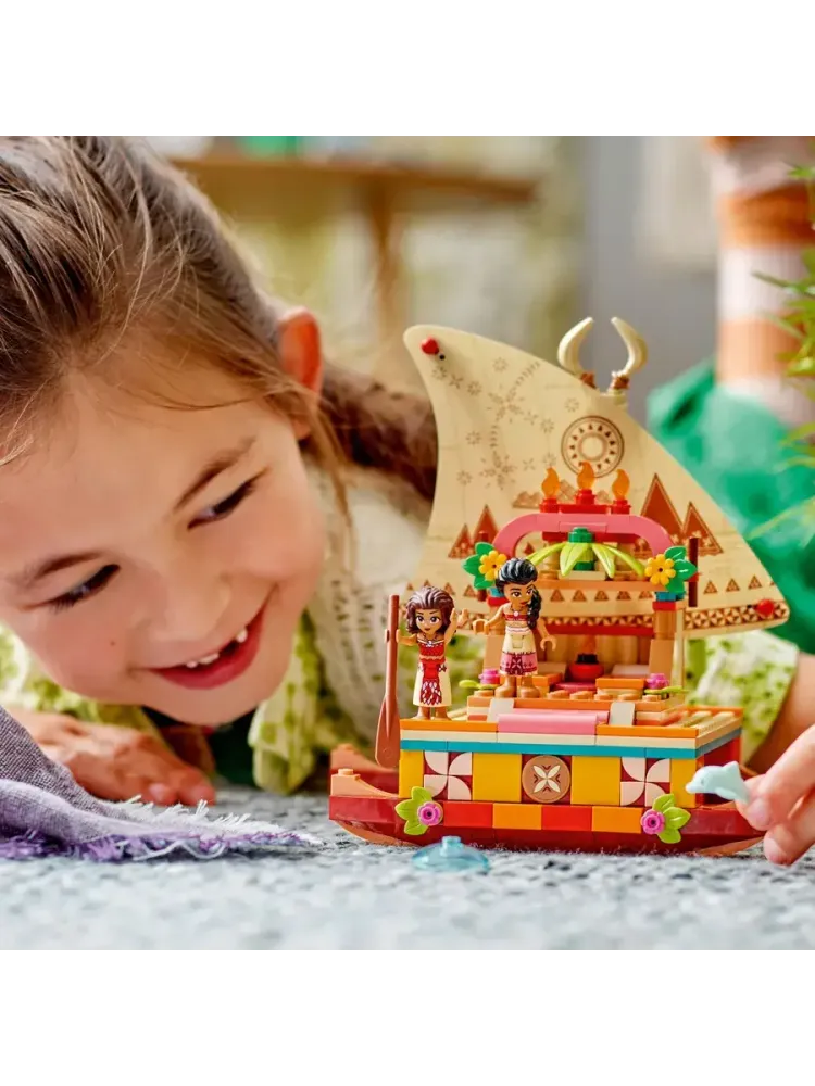Конструктор Disney Princess 43210 Путеводная лодка Моаны