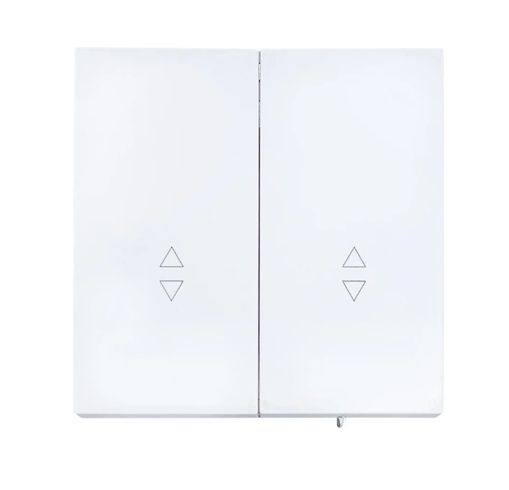 Выключатель 2-кл LEZARD ZIMA проходной белый безвинтовой зажим/клемма