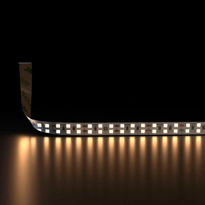 Светодиодная лента Elektrostandard 18W/m 240LED/m теплый белый 5M a061089