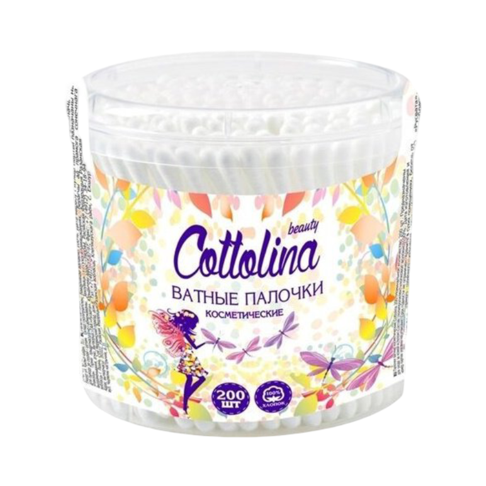 Ватные Палочки "Cottolina", 200шт