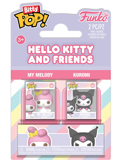 Набор Funko Bitty POP! Hello Kitty & Friends My Melody+Kuromi 2шт 88929