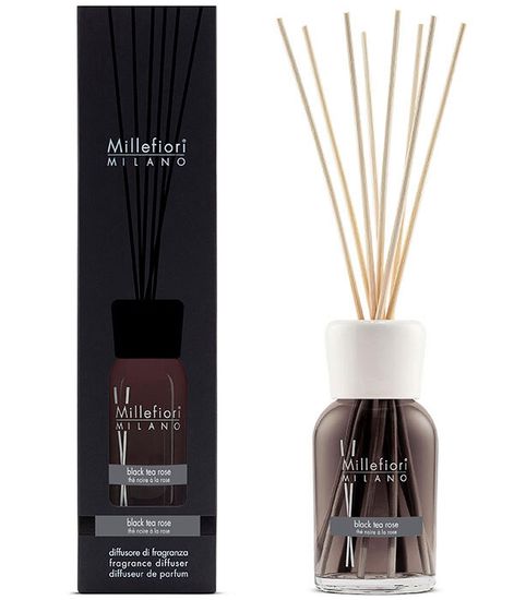 Чёрный чай и роза, диффузор ароматический, Millefiori Milano