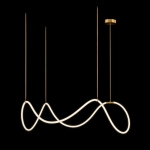 Подвесная люстра Loft It THREAD 10388P/C Brass