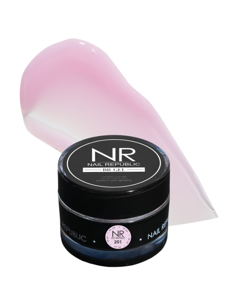 Гель для моделирования BB-gel Сlassic №201 Nail Repablic, 15 гр