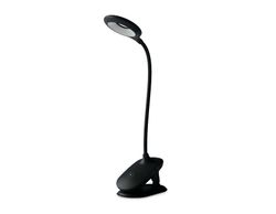 Ambrella Светодиодная настольная лампа с прищепкой, гибкой ножкой и аккумуляторной батареей Desk DE703