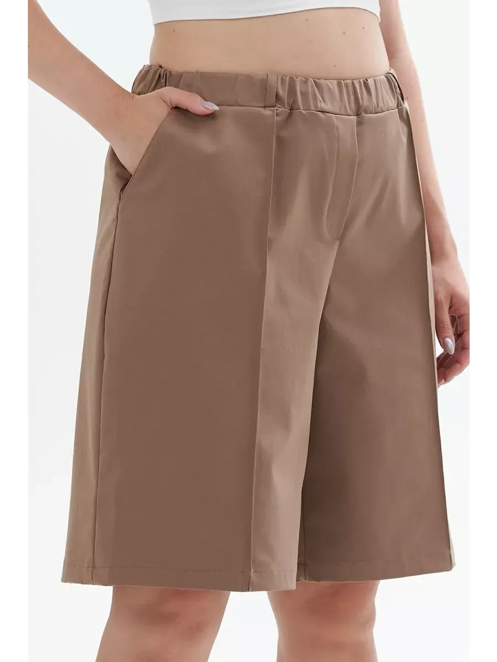 Шорты бермуды хлопковые