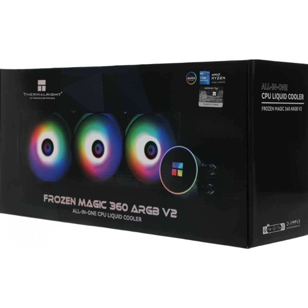 Система водяного охлаждения Thermalright Frozen Magic 360 V2 ARGB, черный