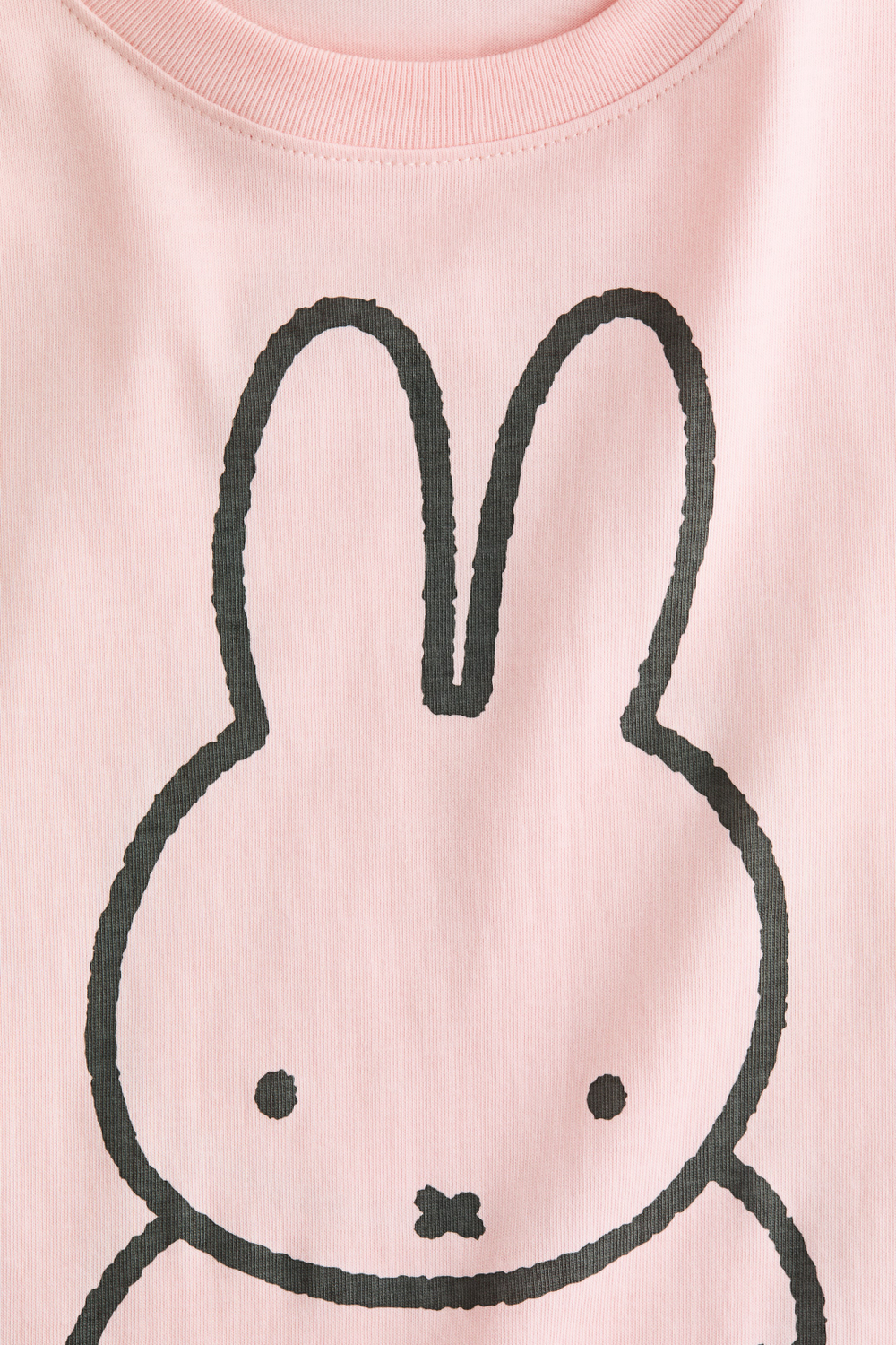 H&M Футболка с принтом, светло-розовый