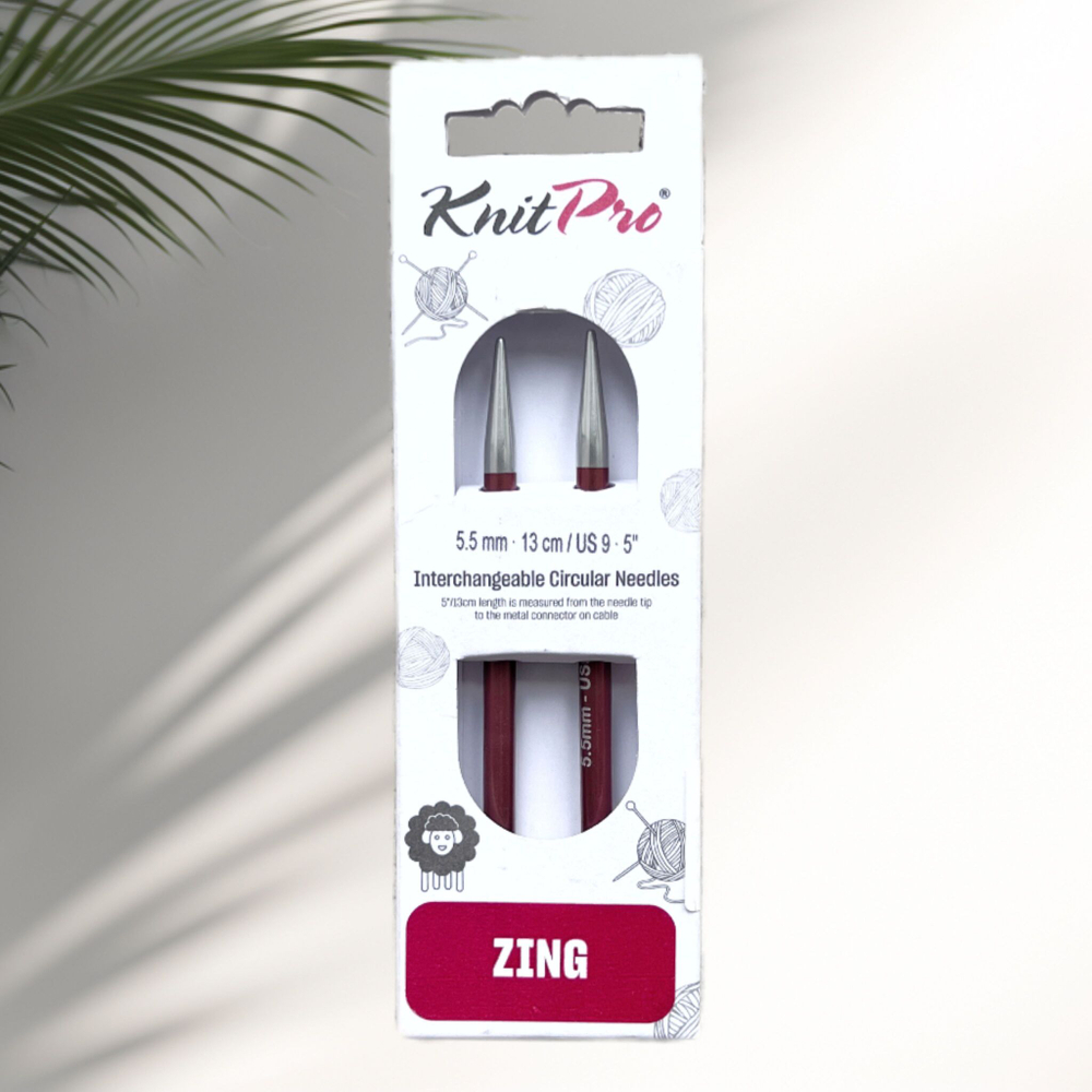 Спицы чулочные Zing 2,75мм/20см, KnitPro