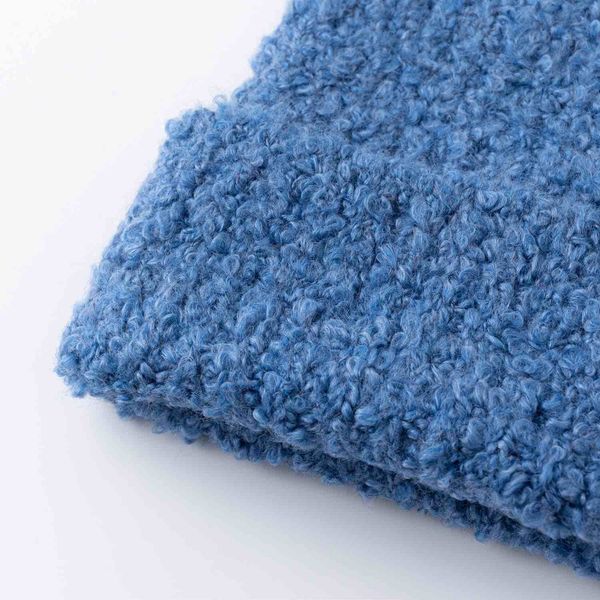 Шапка Little Lamb пыльно-синяя - фото 6