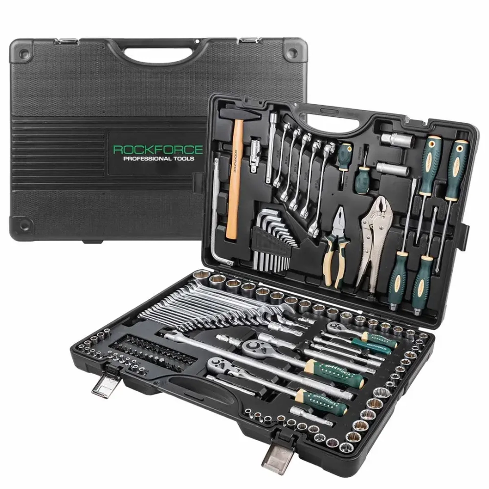 Набор инструментов 142 пр.1/4''3/8''1/2''(6-гр.)(4-32мм) RockForce##Rock FORCE RF-41421-5