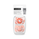 Набор физиологических пустышек Suavinex Wild розовый, 18+ мес, 2 шт