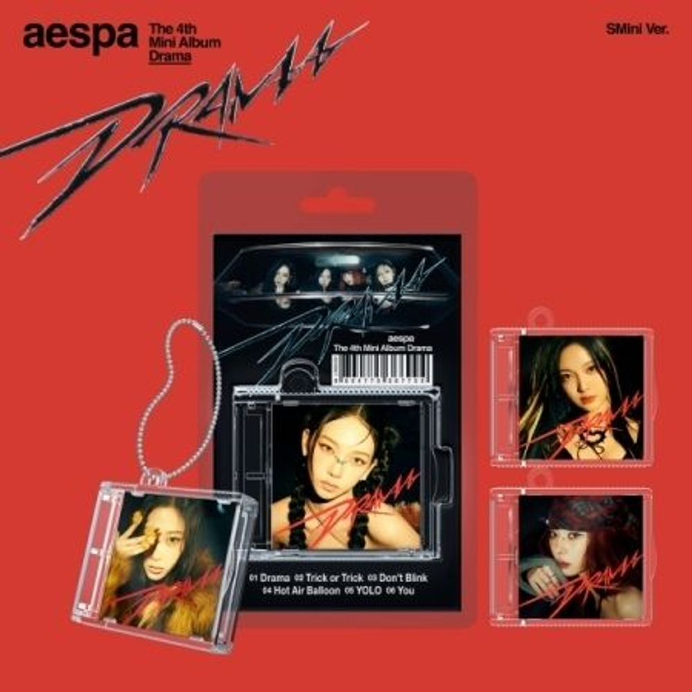 Альбом AESPA - Drama 4th Mini Album SMini Version RANDOM Cover