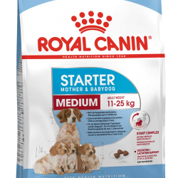 Royal Canin Medium Starter Mother&Babydog - корм для щенков, беременных и кормящих сук средних пород