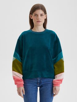 Свитшот "Бабочка"  изумруд