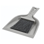 Комплект щетка-сметка "Etna" с совком, 225мм (серый)