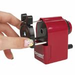 Точилка механическая Brauberg, пласт. корпус, бордовый, инд. упак.