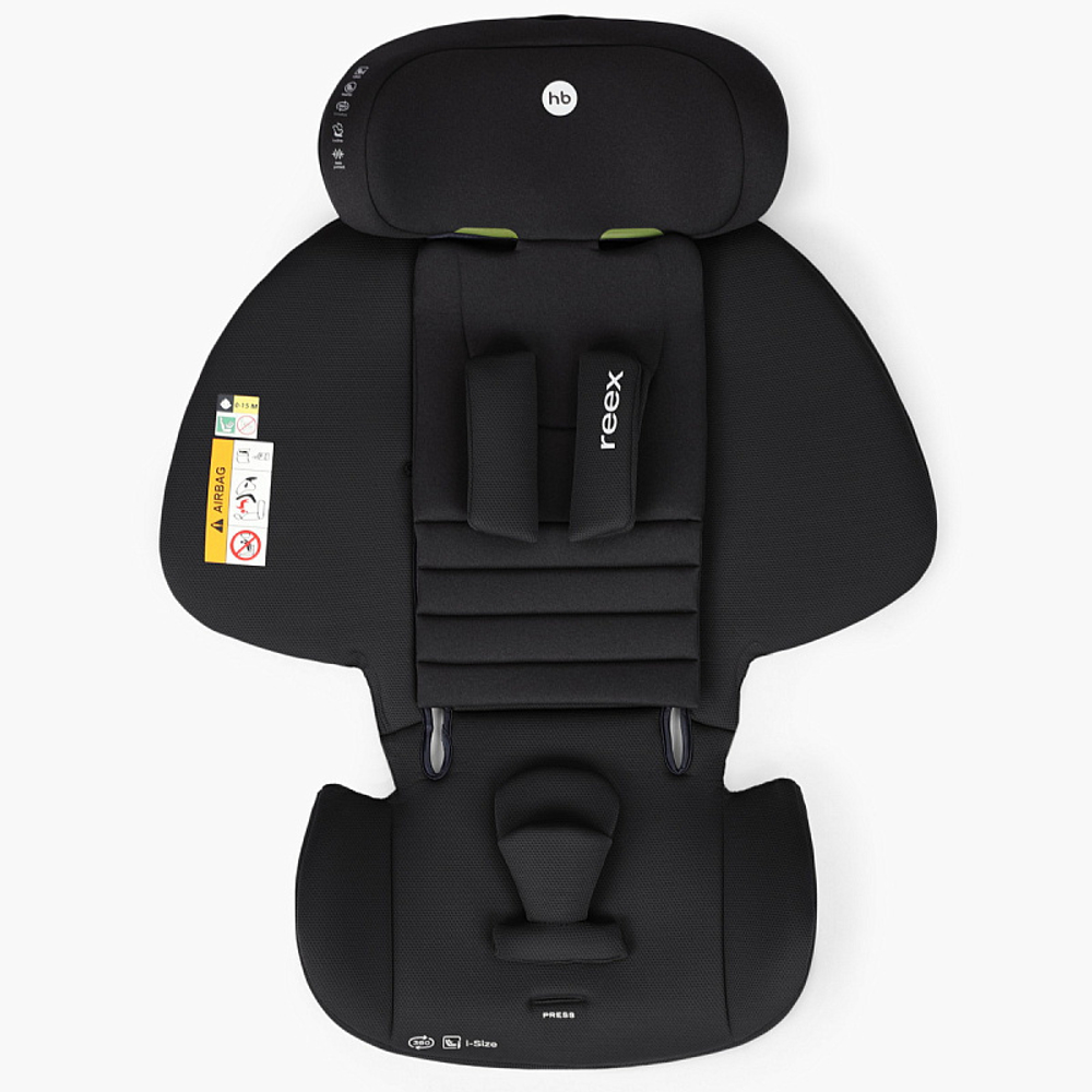 Автокресло Happy baby Reex 0-36 кг black