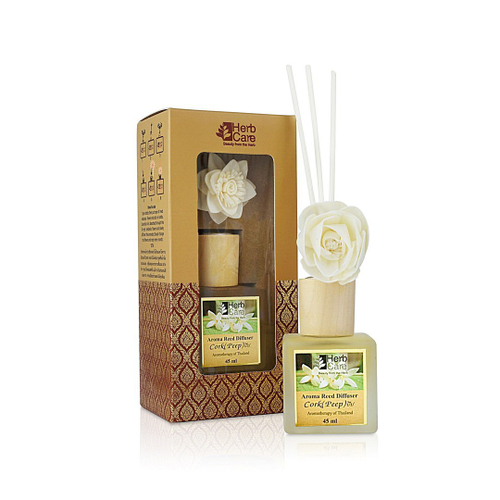 Аромадиффузор для помещений Индийский Жасмин (Cork) Aroma Reed Diffuser Cork HerbCare