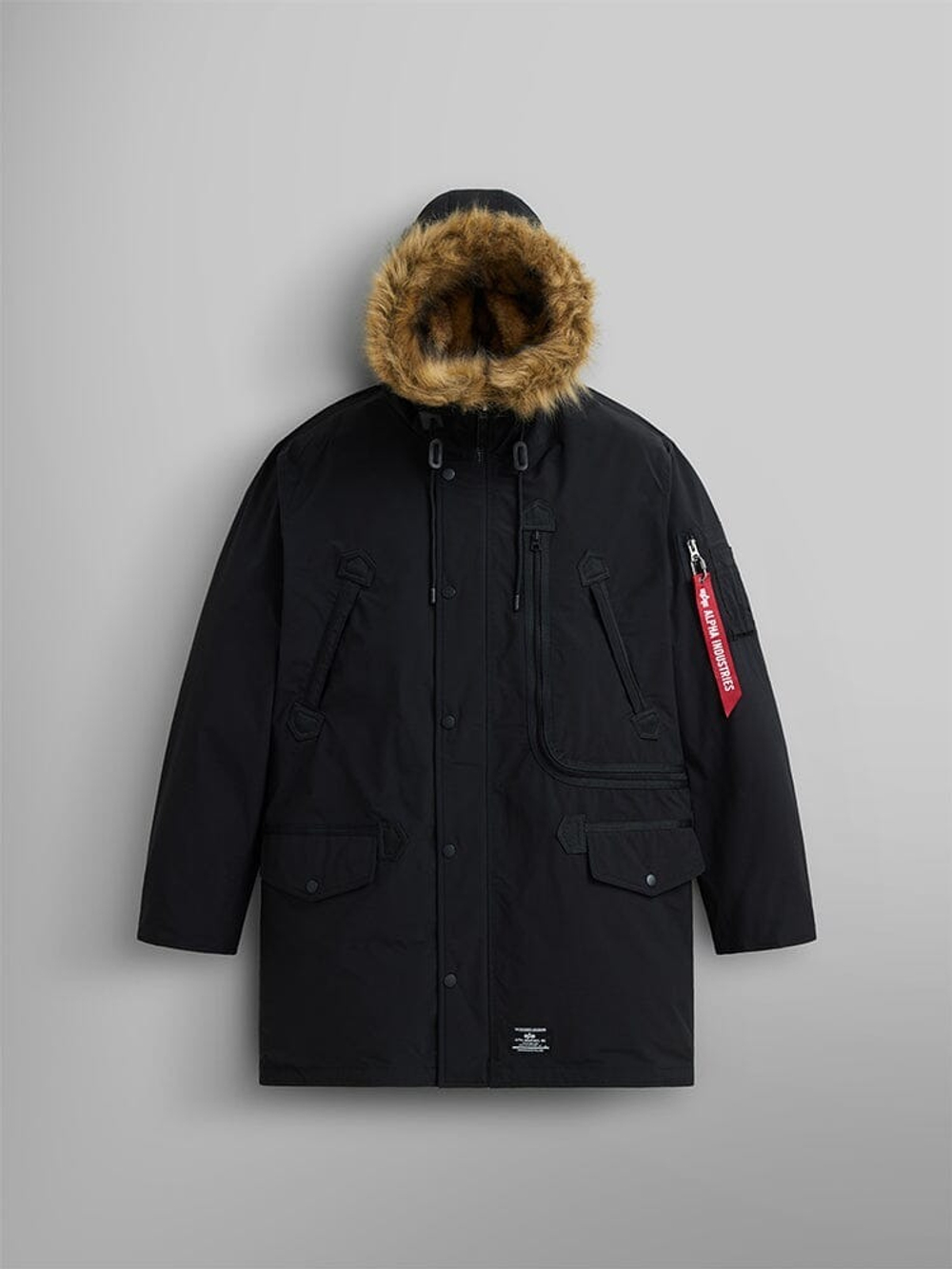Куртка утепленная мужская ALPHA INDUSTRIES N-3B ALPINE PARKA GEN II