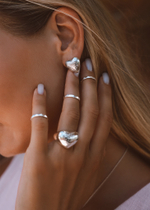 Серьги "Аморе пафф"