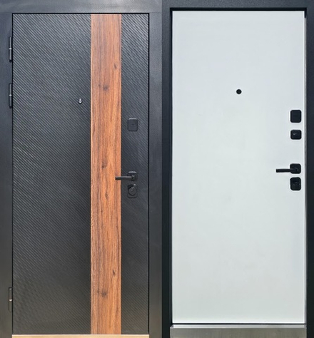 Входная Дверь Берилл квадро-7 (Под покраску)